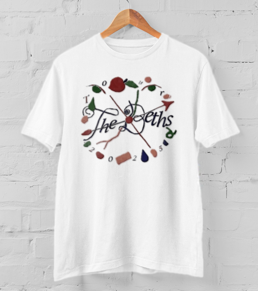 The Beths Tour 2025 Colorful Symbols Eyes T-Shirt