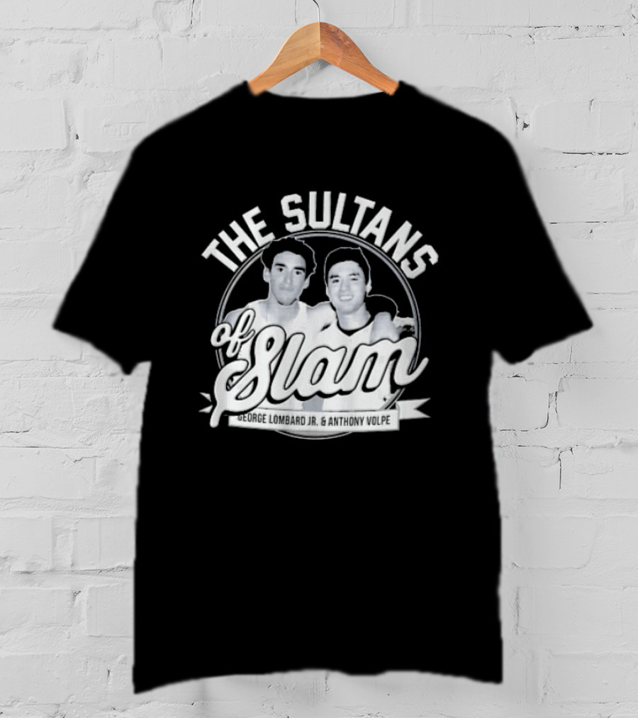 The Sultans Of Slam George Lombard Jr Anthony Volpe Baseball Athletes Photo T-Shirt