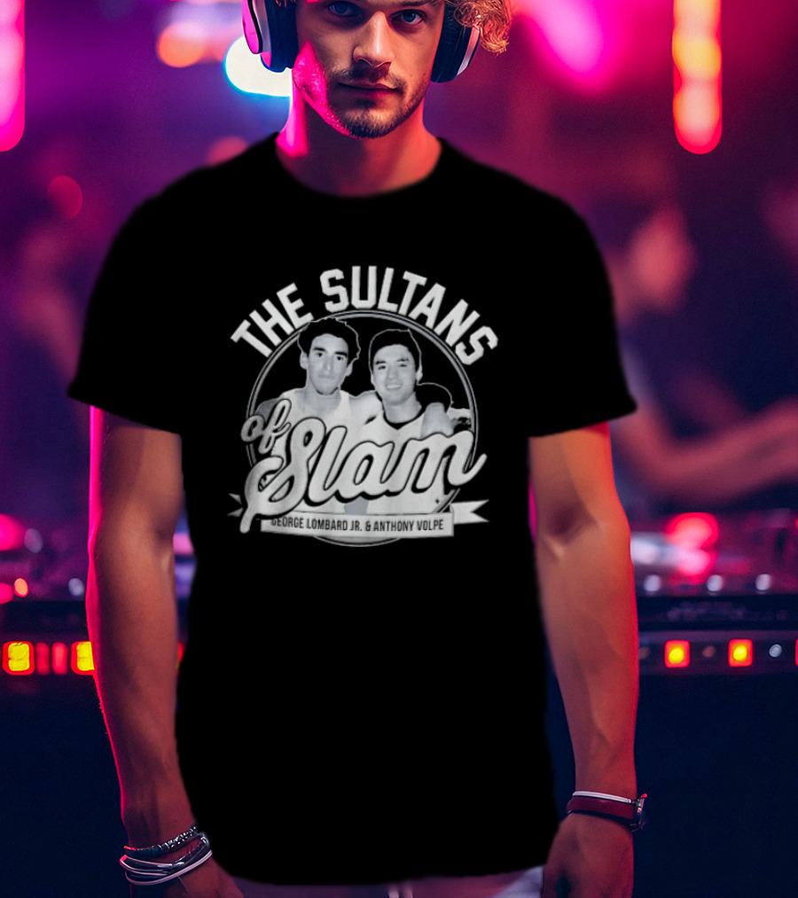 The Sultans Of Slam George Lombard Jr Anthony Volpe Baseball Athletes Photo T-Shirt