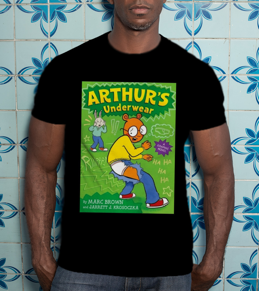 ARTHUR'S Underwear Graphic Novel By Marc Brown And Jarrett J. Krosoczka T-Shirt