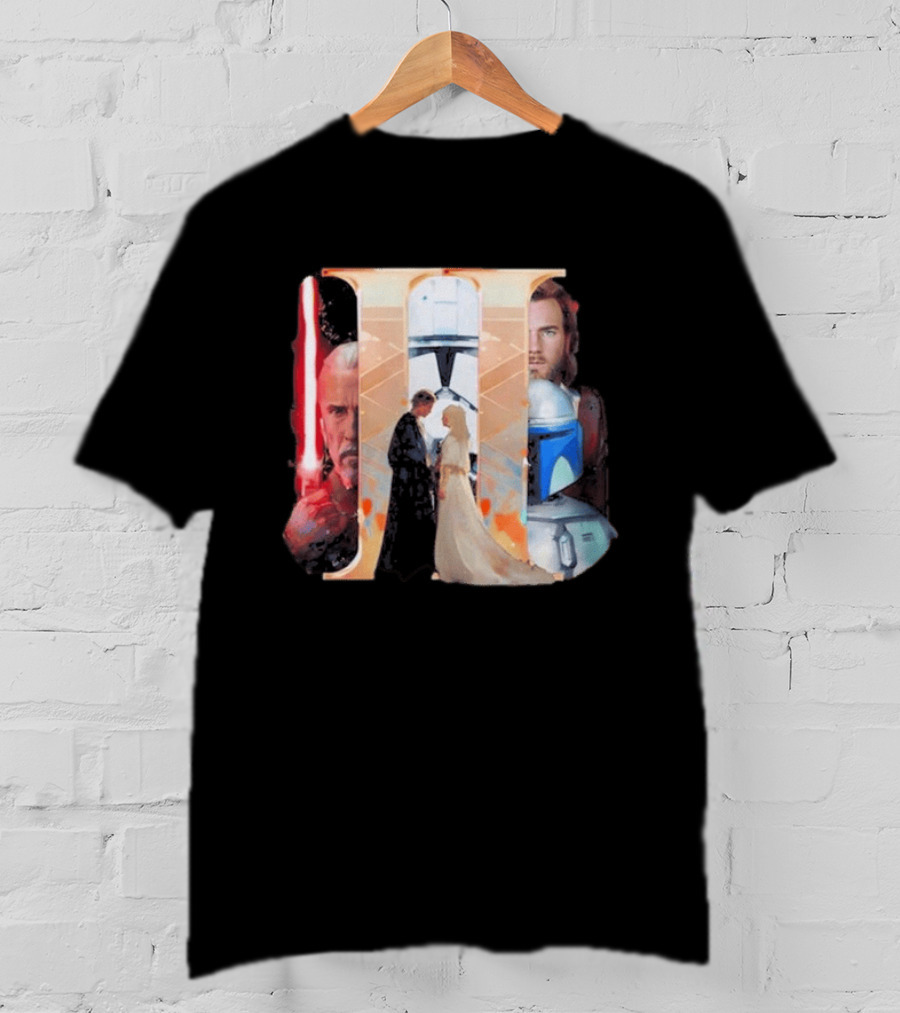 Attack Of The Clones Rebel Scum Iconic Star Wars Characters And Scenes T-Shirt