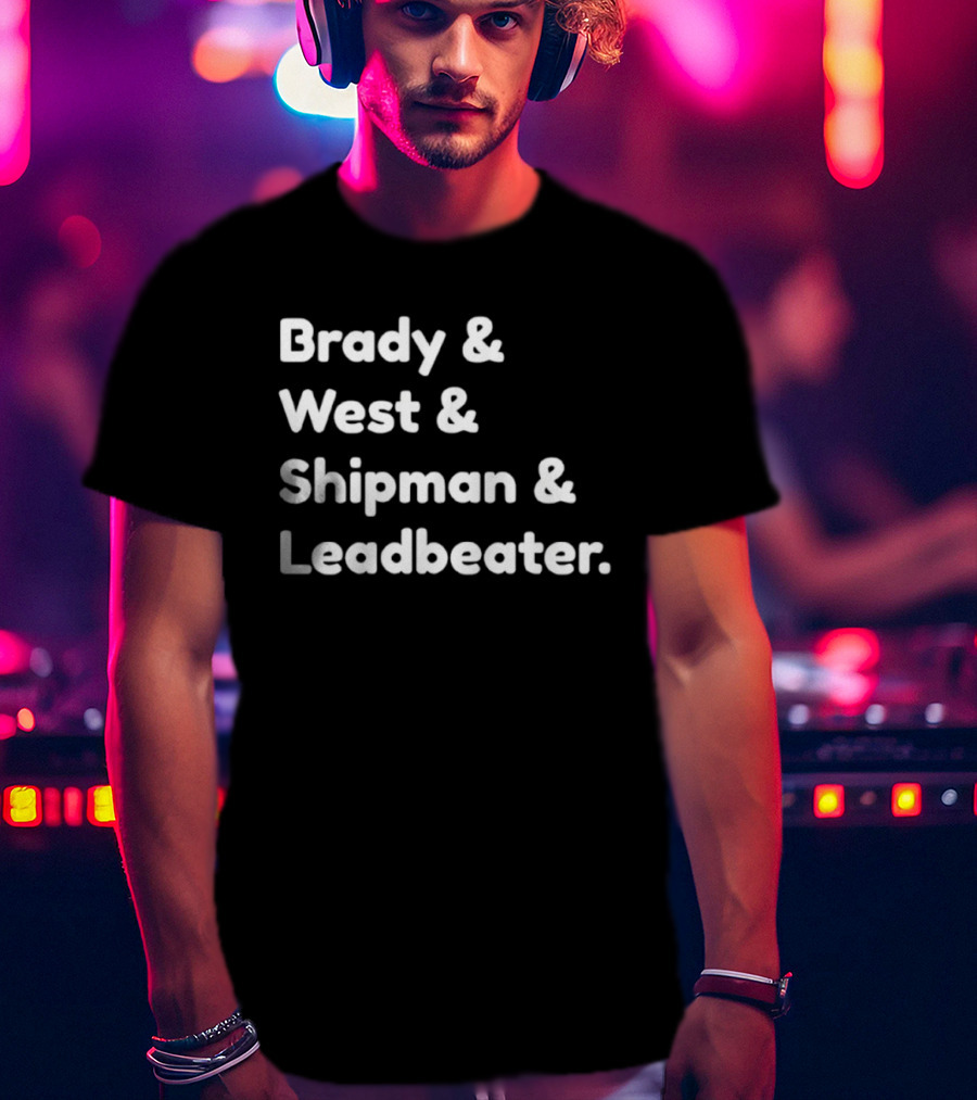 Brady West Shipman Leadbeater Names Series T-Shirt