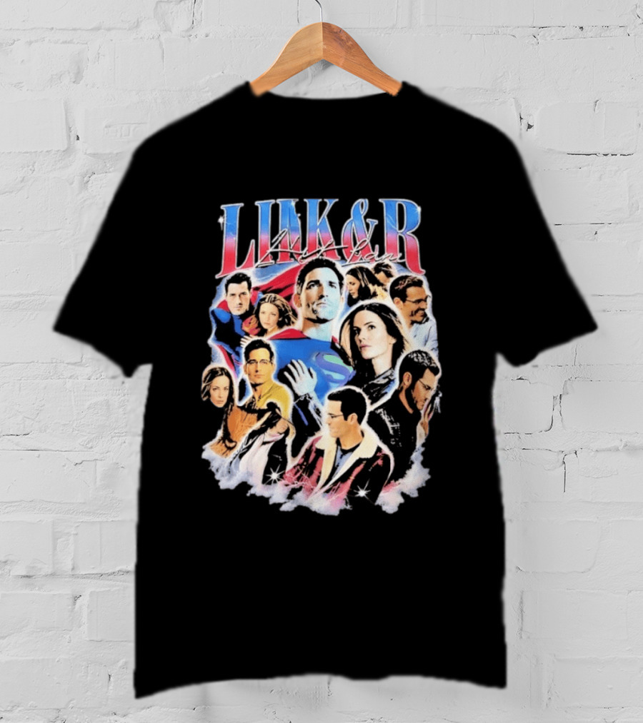 Lois&Clark Superman And Lois Lane Cape Romance T-Shirt