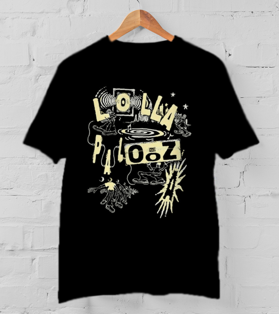 Lollapalooza Music Festival Concert Alternative Rock Decorative T-Shirt