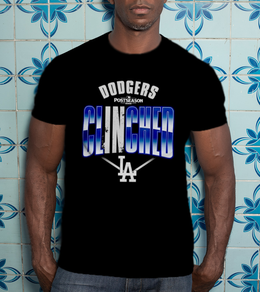Los Angeles Dodgers Postseason Clinched 2026 LA T-Shirt
