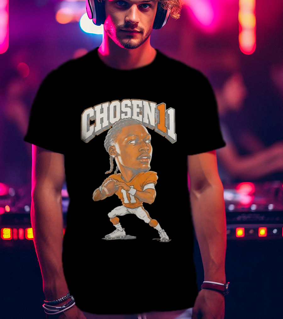 Chosen 11 Tennessee Football Talk Nico Iamaleava Quarterback T-Shirt