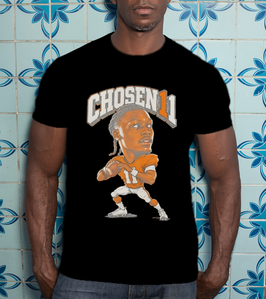 Chosen 11 Tennessee Football Talk Nico Iamaleava Quarterback T-Shirt