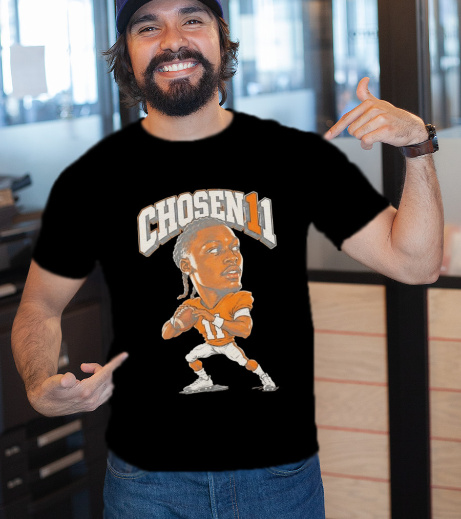 Chosen 11 Tennessee Football Talk Nico Iamaleava Quarterback T-Shirt