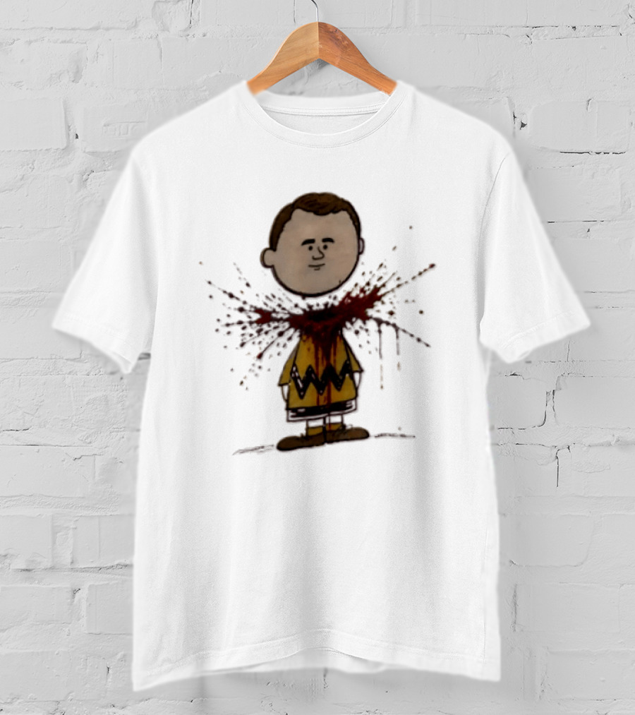Charlie Brown Decapitated Bootleg Peanuts Scene T-Shirt