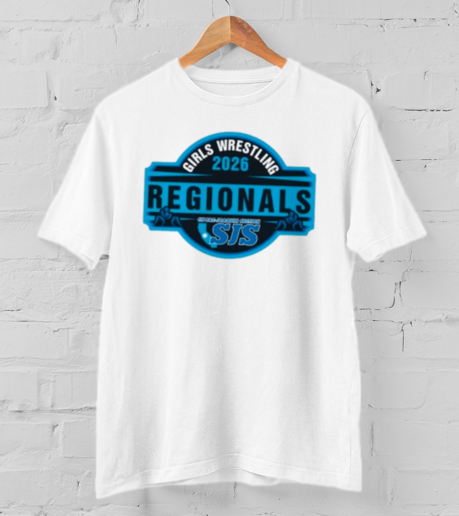 CIF SJS 2026 Girls Wrestling Regionals Championship Event T-Shirt