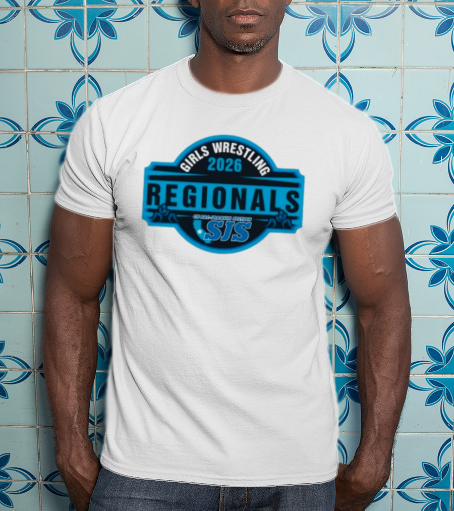 CIF SJS 2026 Girls Wrestling Regionals Championship Event T-Shirt