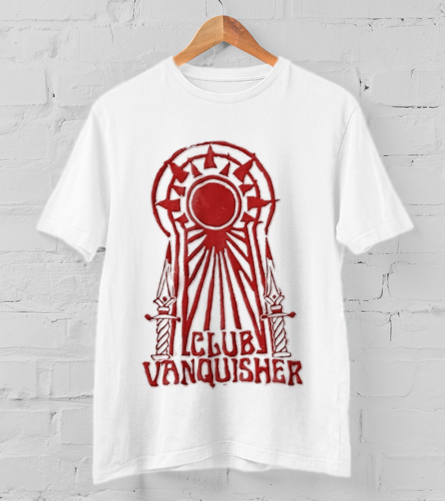Club Vanquisher Sun With Daggers Red T-Shirt