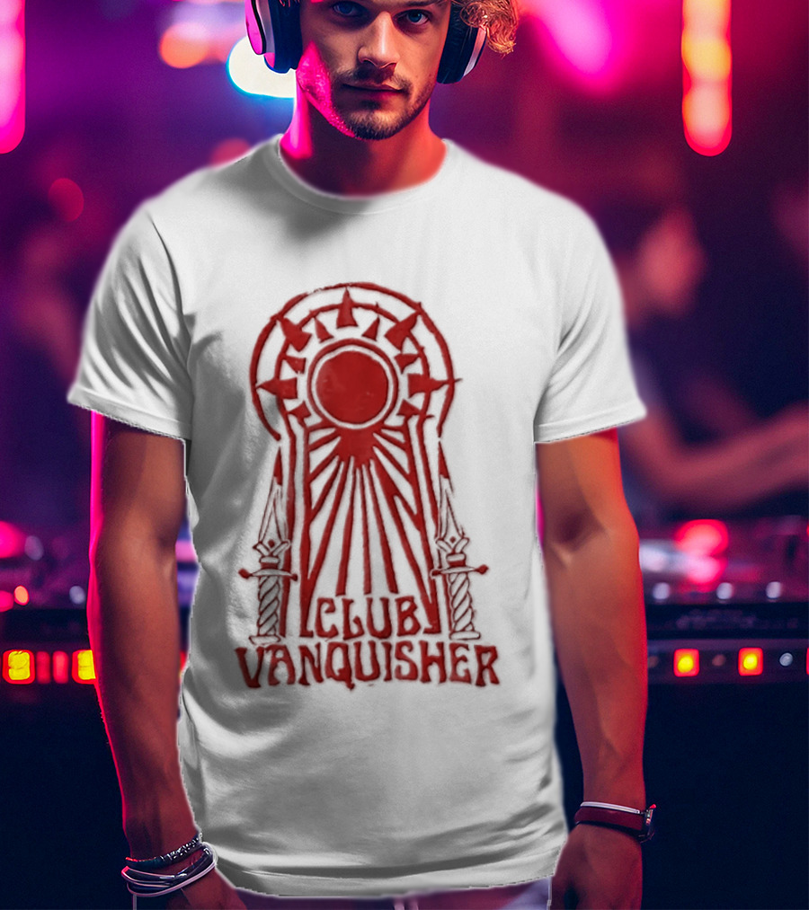 Club Vanquisher Sun With Daggers Red T-Shirt