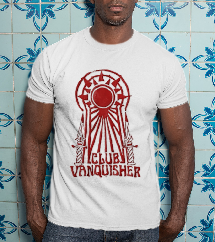 Club Vanquisher Sun With Daggers Red T-Shirt