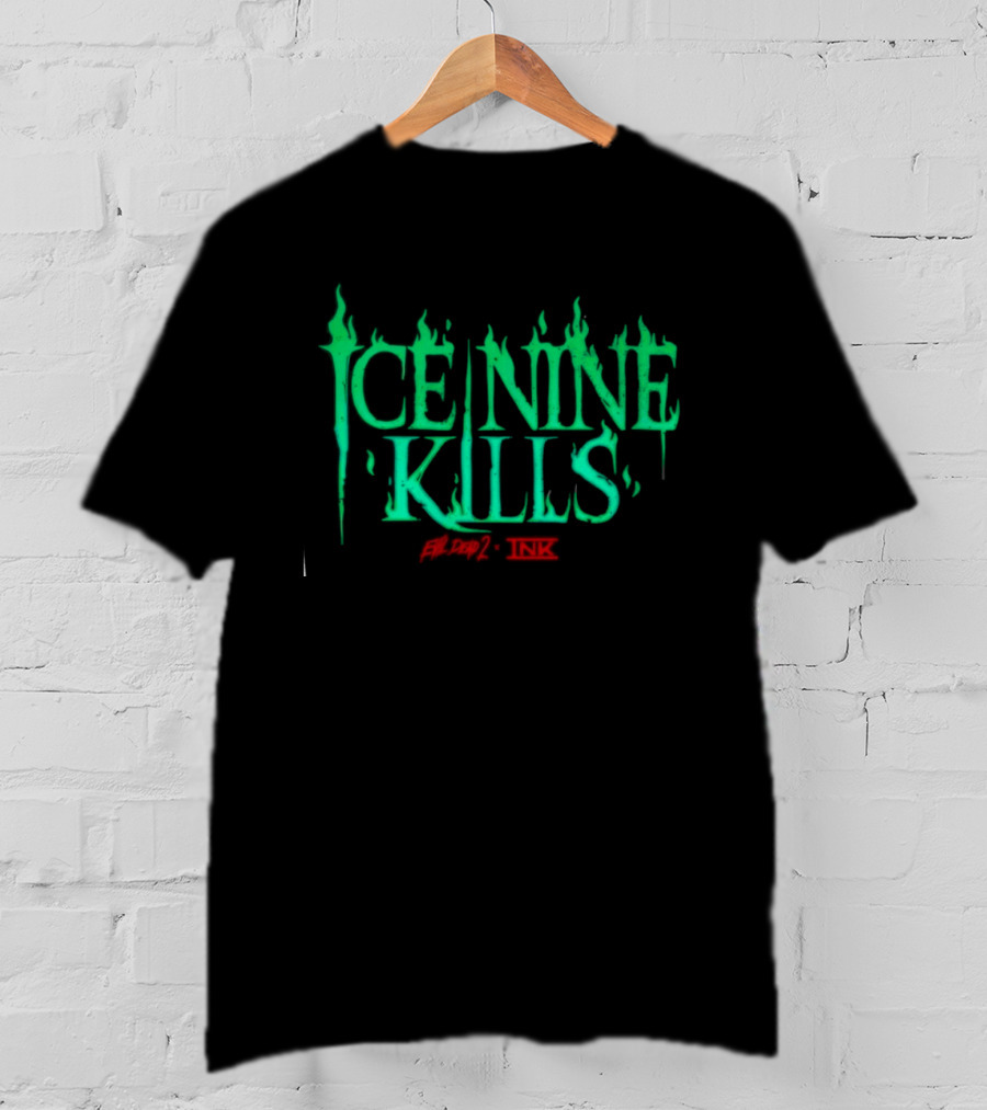 Ice Nine Kills Evil Dead 2 INK Collaboration Metalcore T-Shirt