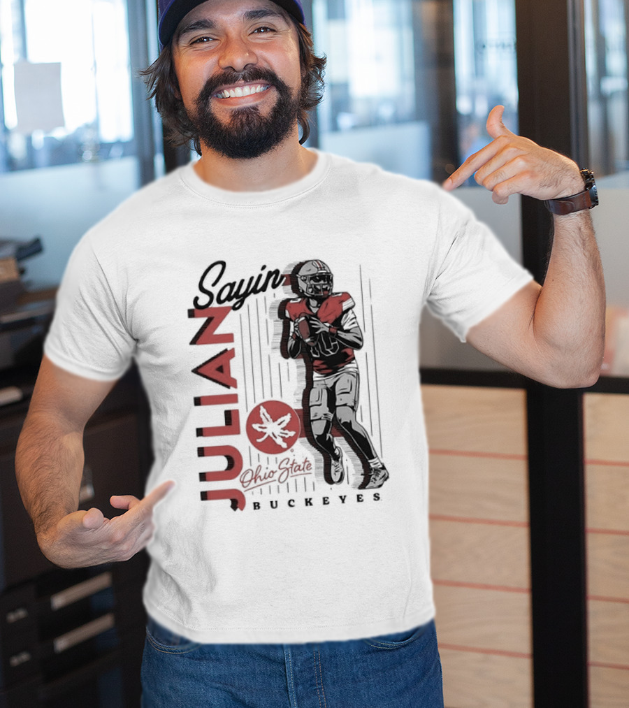 Julian Sayin Ohio State Buckeyes Football Ohio State T-Shirt