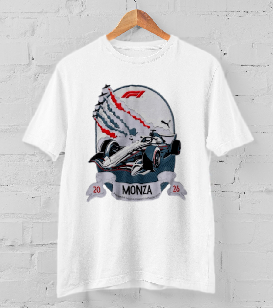 F1 Monza 2026 Italian Grand Prix Puma Racing Car T-Shirt