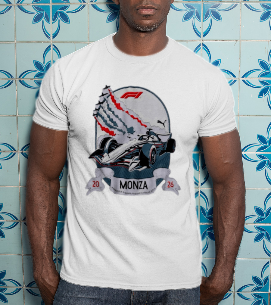 F1 Monza 2026 Italian Grand Prix Puma Racing Car T-Shirt