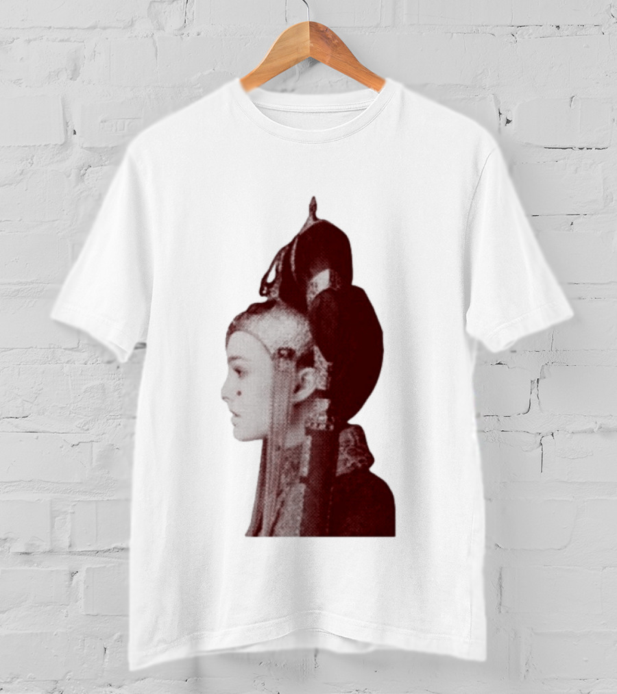 Queen Amidala Profile Bootleg Style Vintage Aesthetic T-Shirt