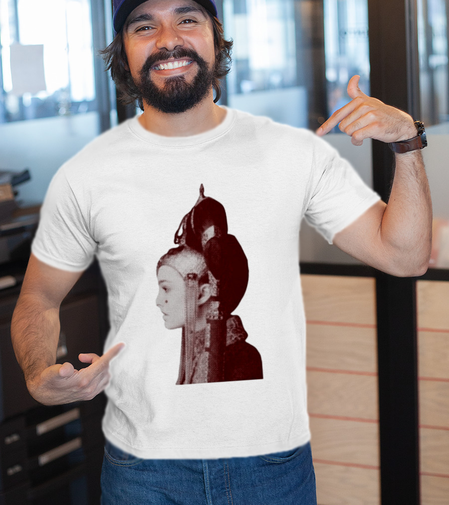 Queen Amidala Profile Bootleg Style Vintage Aesthetic T-Shirt