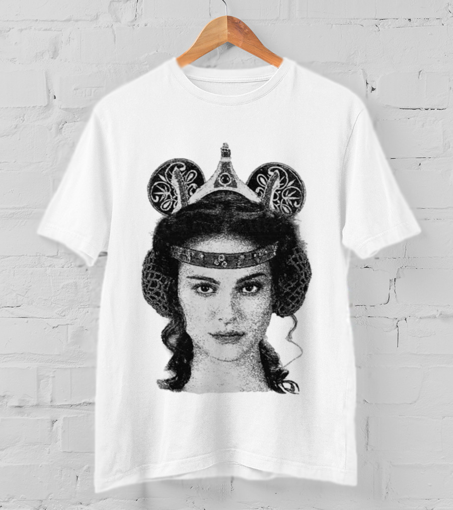 Queen Amidala Oversized Disney Mickey Ears T-Shirt