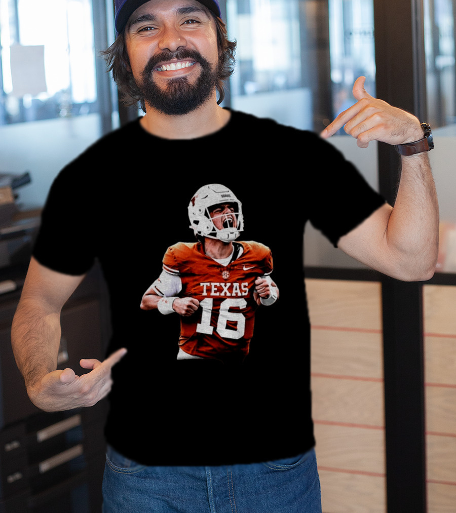 Arch Manning Texas Longhorns Comeback Victory Over OSU T-Shirt