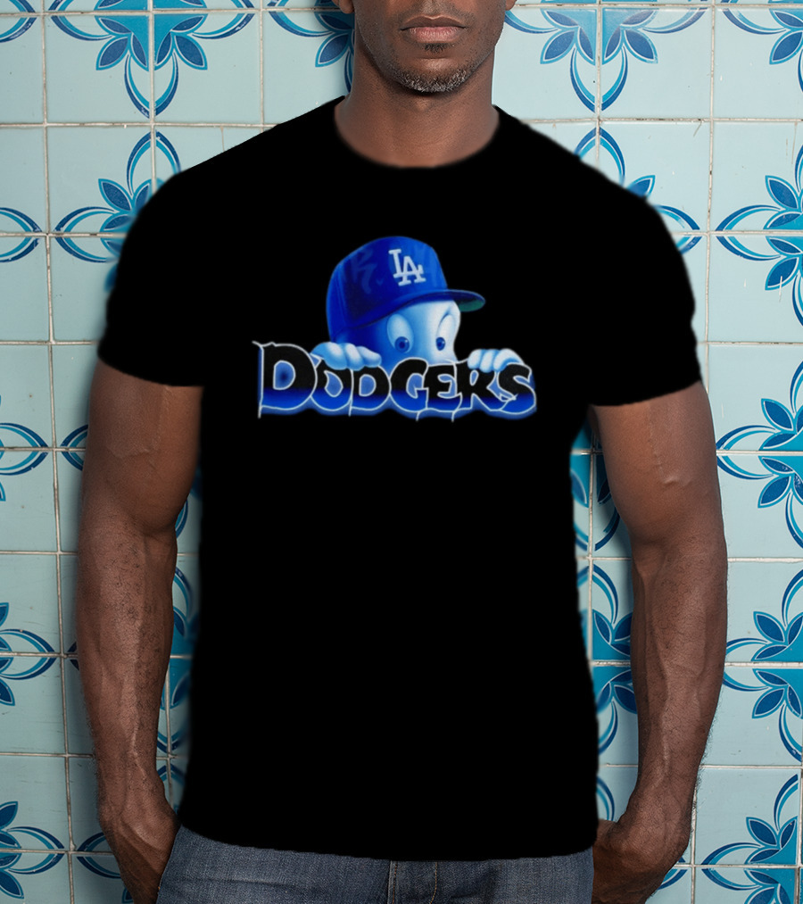LA Dodgers Lil Casper Halloween Spirit T-Shirt