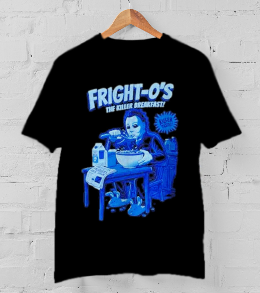 Fright O's The Killer Breakfast Cereal Halloween Michael Myers Killer Taste T-Shirt