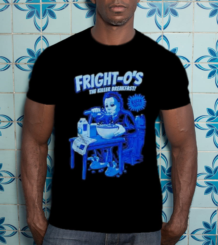 Fright O's The Killer Breakfast Cereal Halloween Michael Myers Killer Taste T-Shirt