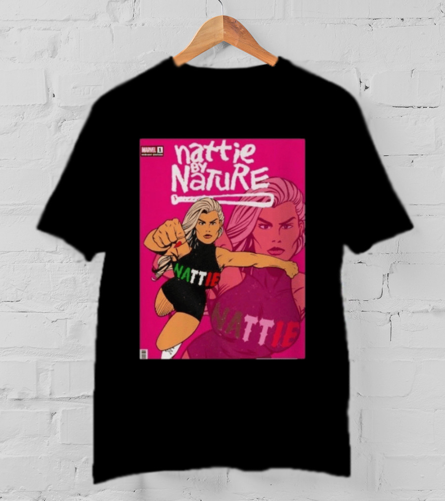 Nattie By Nature Marvel Variant Nattie Issue One Comic T-Shirt