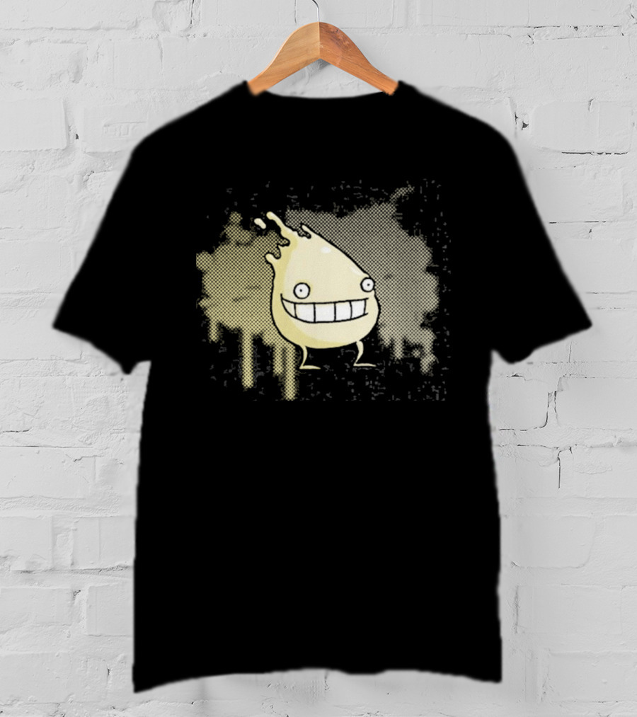 I'm Telling Smiling Blob With Wide Grin And Paint Splash T-Shirt
