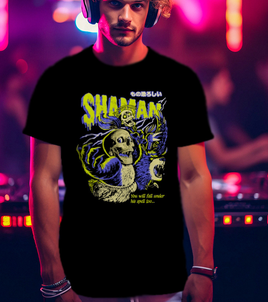SHAMAN You Will Fall Under His Spell Too T-Shirt