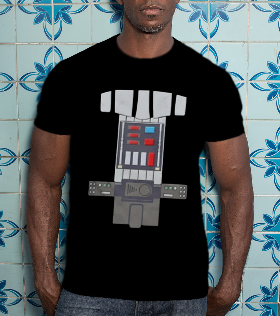 Star Wars Darth Vader Armor Chest Box Control Panel Suit Accessories T-Shirt