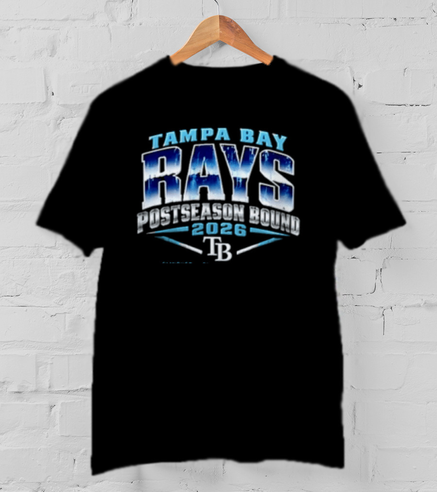 Tampa Bay Rays Postseason Bound 2026 TB T-Shirt