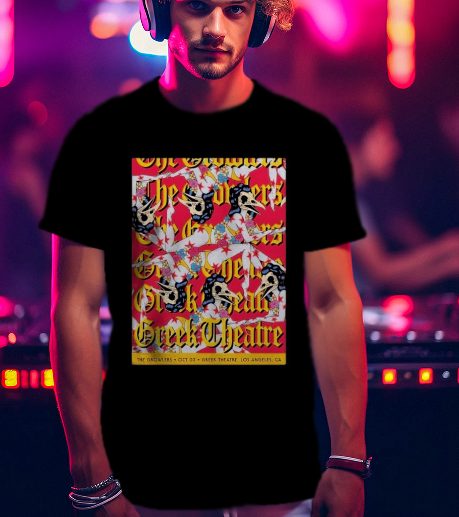 The Growlers Greek Theatre Los Angeles October 3 T-Shirt