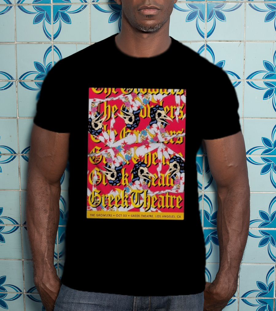 The Growlers Greek Theatre Los Angeles October 3 T-Shirt