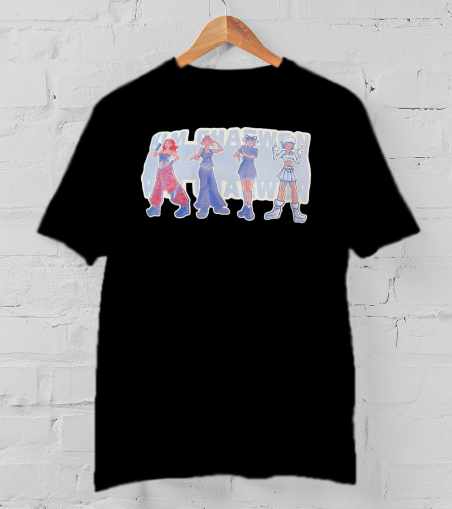 Kim Chaewon Le Sserafim K Pop Fashion Styles T-Shirt