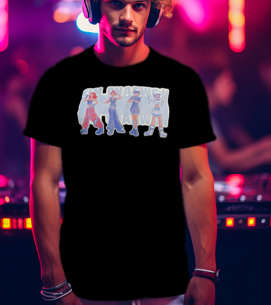 Kim Chaewon Le Sserafim K Pop Fashion Styles T-Shirt