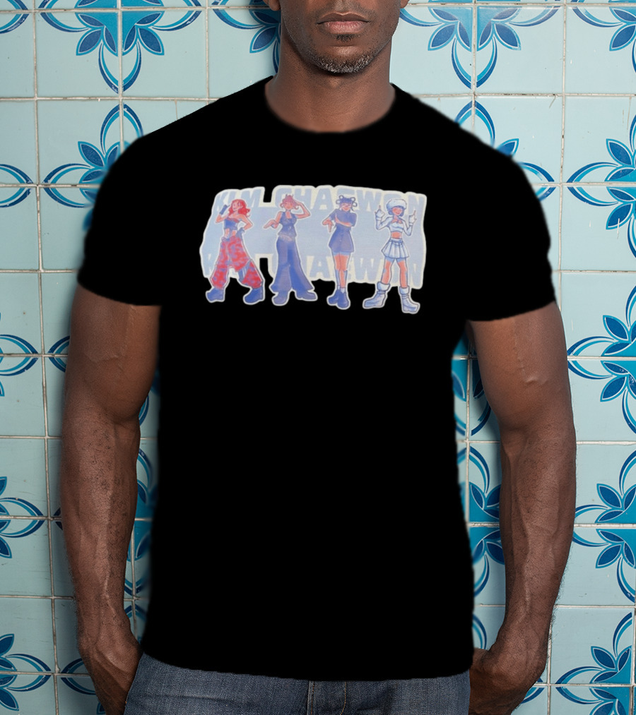 Kim Chaewon Le Sserafim K Pop Fashion Styles T-Shirt
