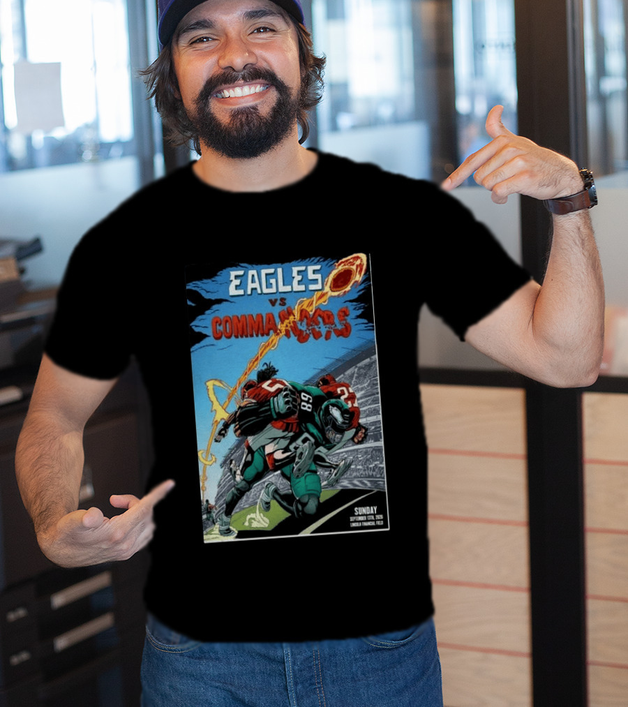Eagles Vs Commanders September 13 2026 Lincoln Financial Field Football T-Shirt