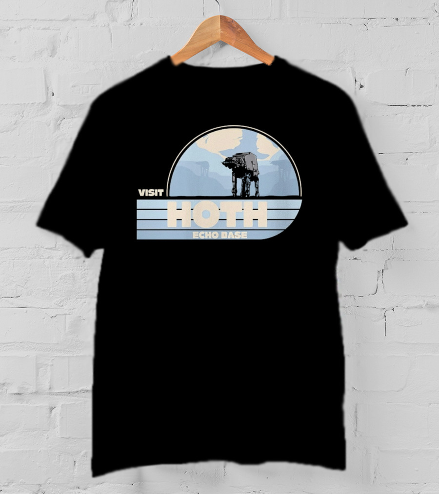 Visit Hoth Echo Base Star Wars AT AT Adventure T-Shirt