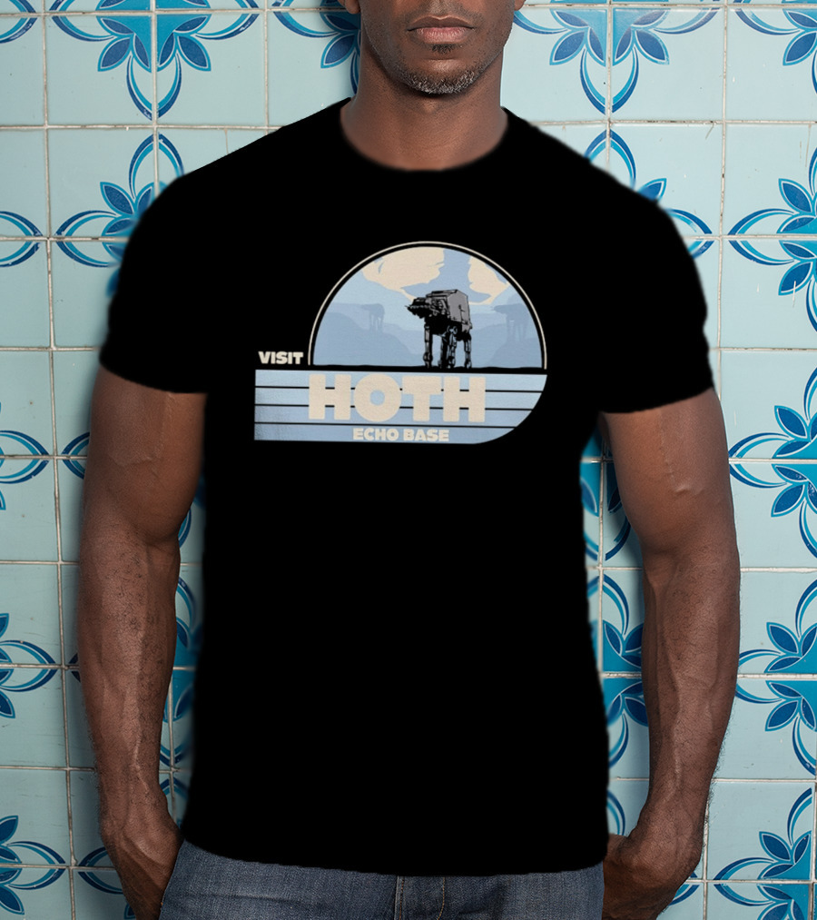 Visit Hoth Echo Base Star Wars AT AT Adventure T-Shirt