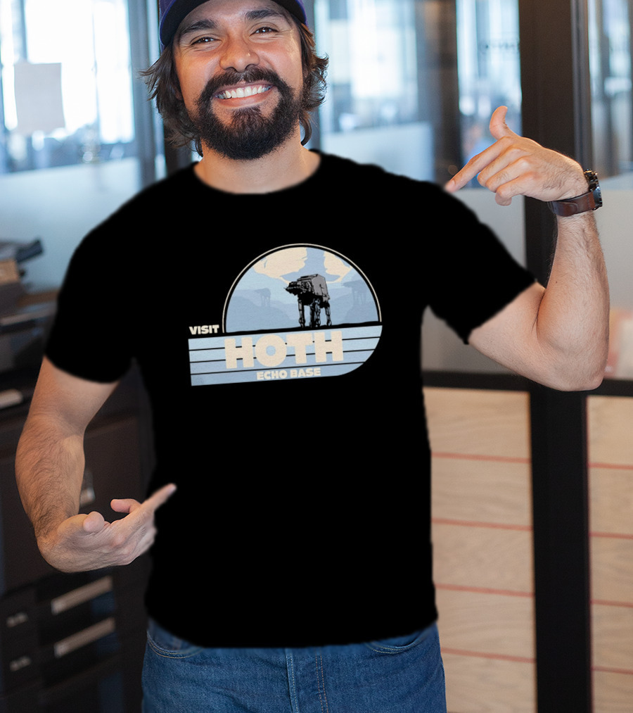 Visit Hoth Echo Base Star Wars AT AT Adventure T-Shirt