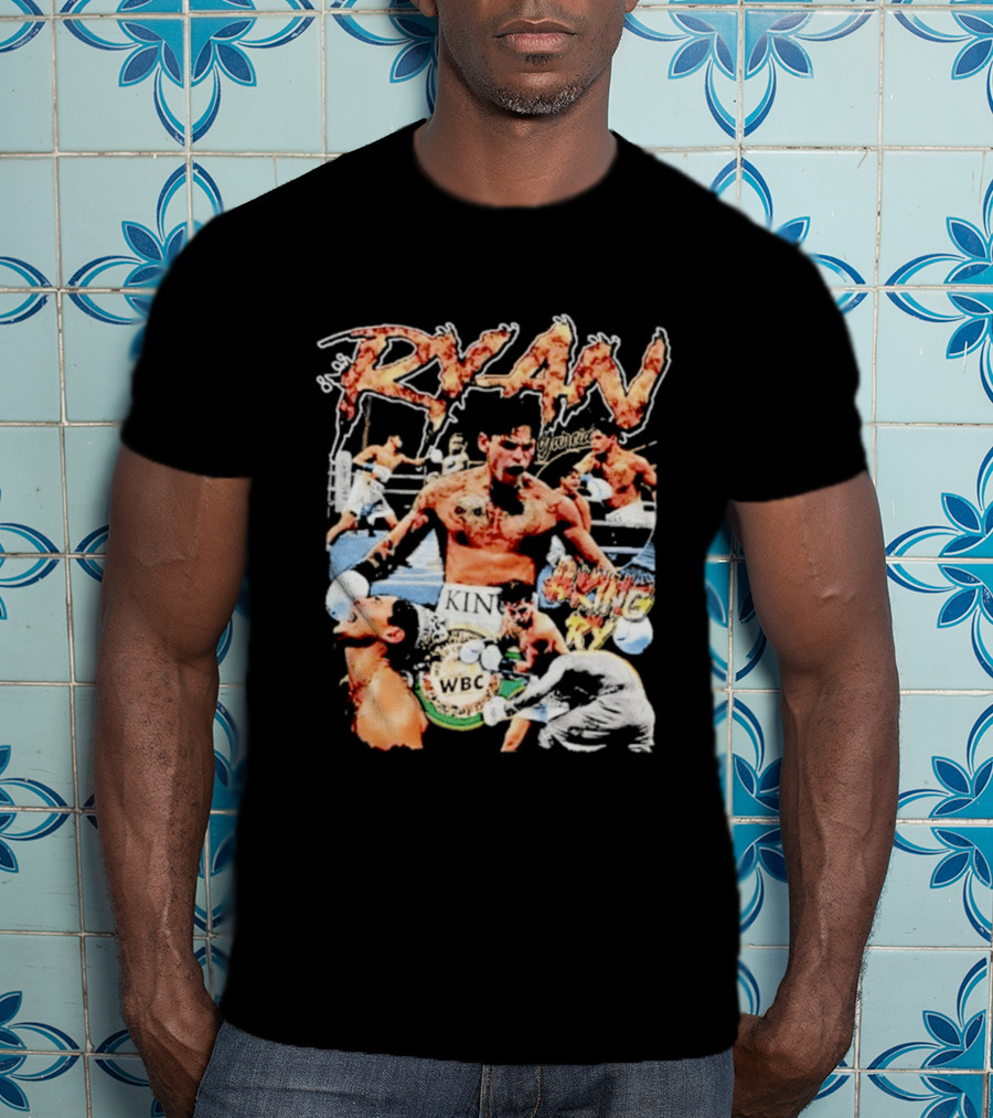 Ryan Garcia WBC Boxing Champion Explosive Action Montage T-Shirt