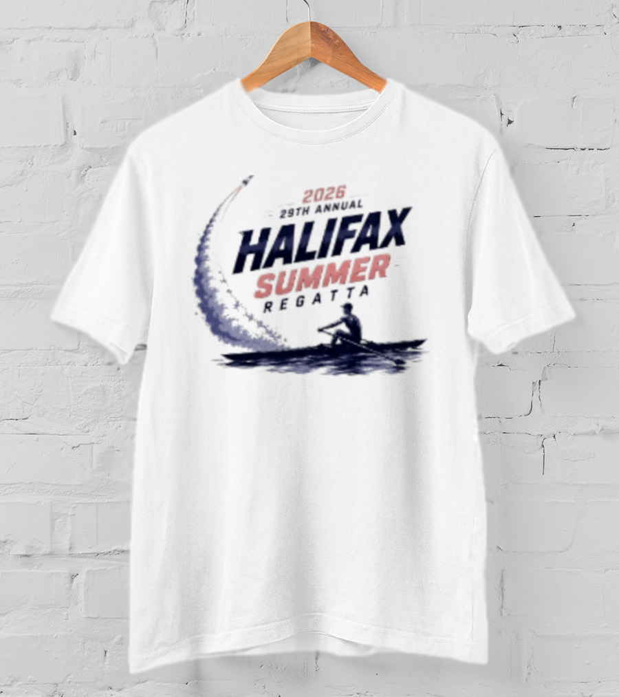 29th Annual Halifax Summer Regatta 2026 Event With Kayak T-Shirt
