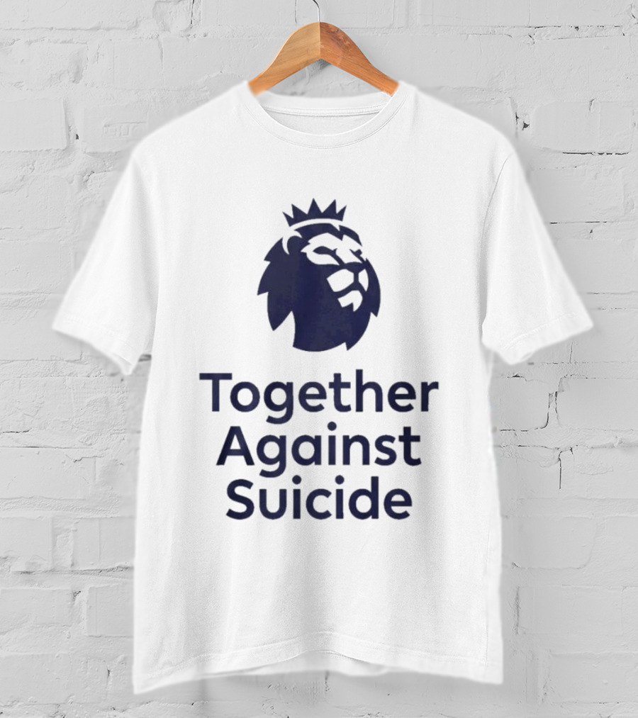 Aston Villa Premier League Together Against Suicide T-Shirt