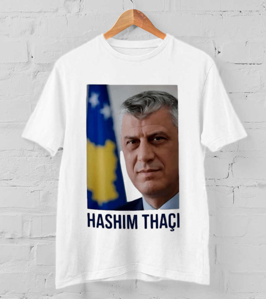 Hashim Thaci Kosovo Flag T-Shirt