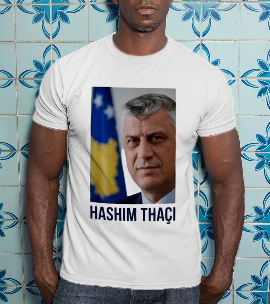 Hashim Thaci Kosovo Flag T-Shirt