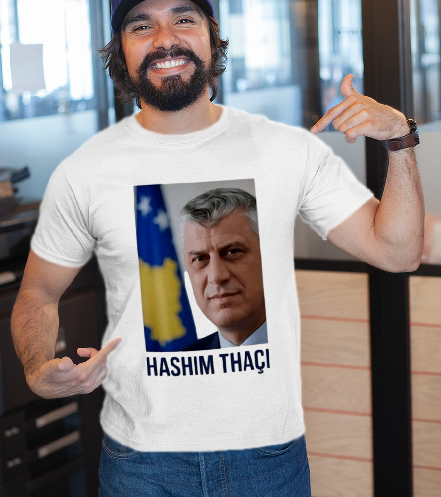 Hashim Thaci Kosovo Flag T-Shirt