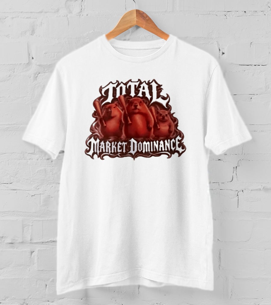 Total Market Dominance Groundhog Baseball Bats T-Shirt